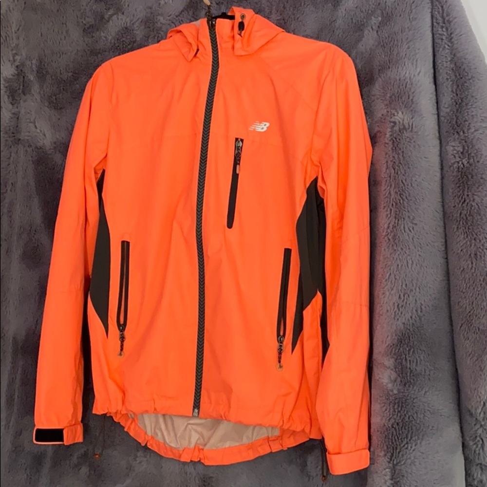 Hot pink new balance wind breaker